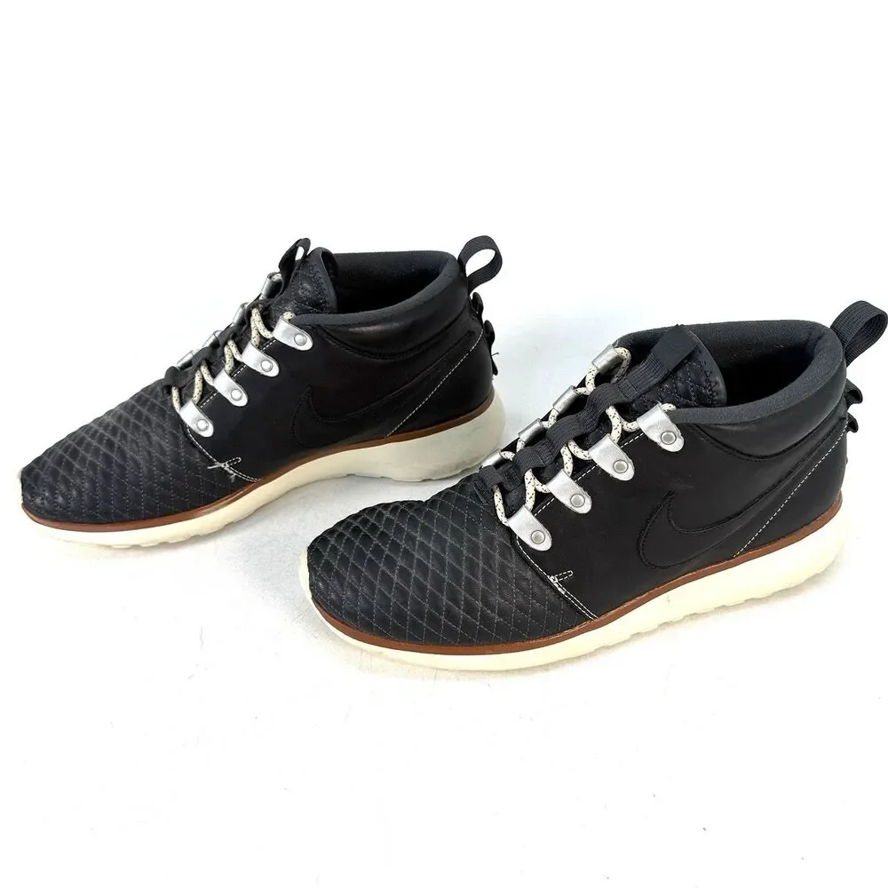 Nike Roshe Run Sneakerboot QS Quilted 2013 Men’s Size 12 Black 639165-001